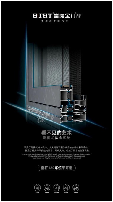 皇庭門窗：全套皇軒120平開窗——節能之窗