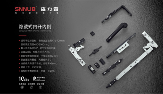 新品鑒賞 深圳森力霸隱藏式內開內倒系統榮耀面世!