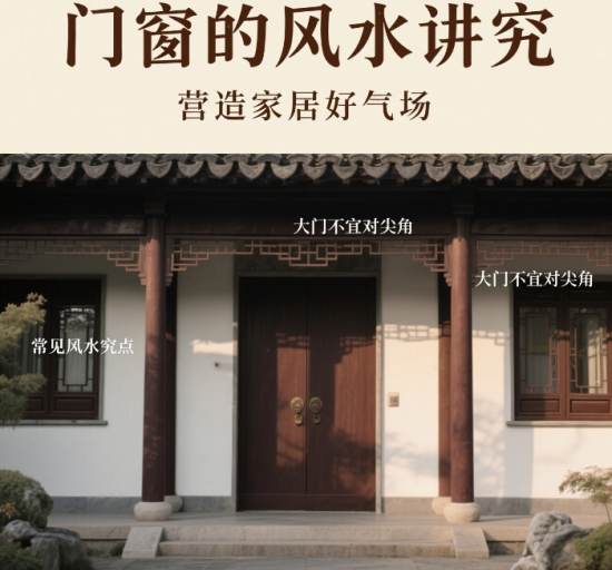 中國(guó)門(mén)窗品牌的風(fēng)水講究：這些細(xì)節(jié)影響家居運(yùn)勢(shì)