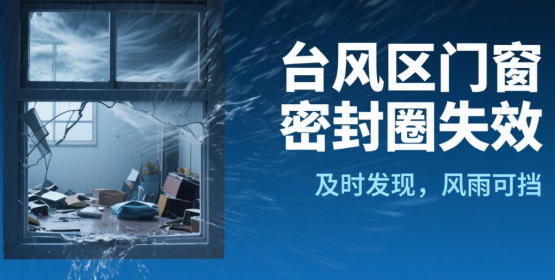臺風區(qū)十大品牌門窗密封圈失效：17級強風窗角撕裂背后的危機與解決方案