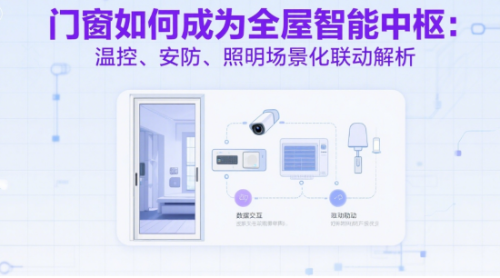 著名門窗品牌如何成為全屋智能中樞：溫控、安防、照明場景化聯動解析