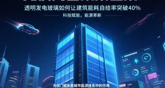 光伏門(mén)窗知名品牌未來(lái)已來(lái)：透明發(fā)電玻璃如何讓建筑能耗自給率突破40%?
