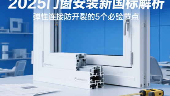 2025門窗安裝新國標解析：彈性連接防開裂的5個必驗節(jié)點