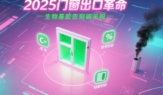 歐盟碳關(guān)稅倒計時!門窗出口避坑指南：生物基密封膠替換硅酮的3個成本公式