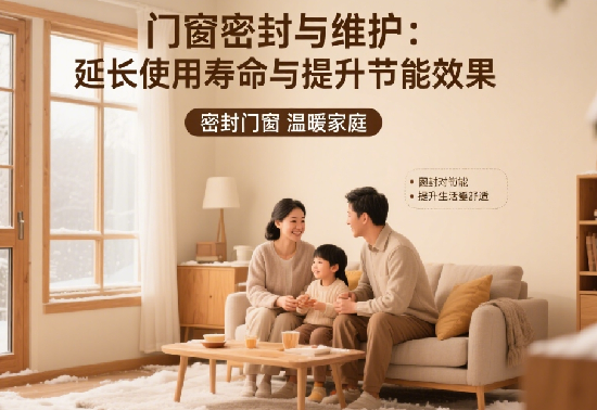 門窗密封與維護(hù)：延長使用壽命與提升節(jié)能效果