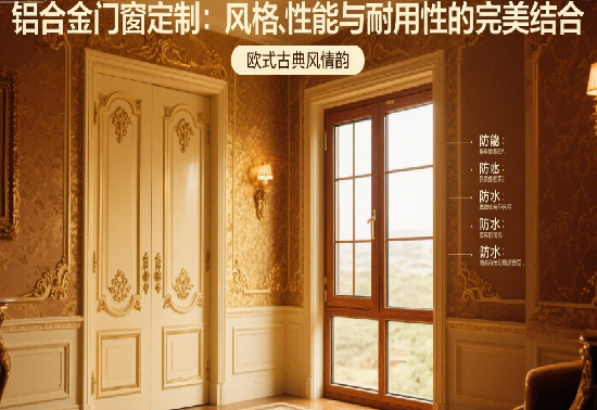 鋁合金門窗定制：風格、性能與耐用性的完美結合