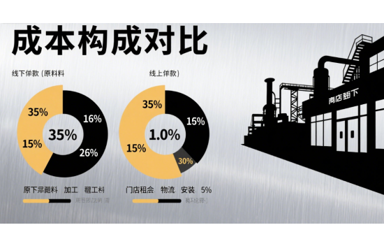 門窗品牌行業(yè)暴利拆解：同款斷橋鋁門窗線上線下差價(jià)40%的真相