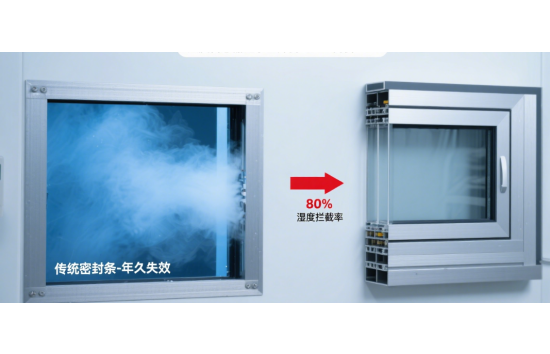 門窗知名品牌密封實測：南方回南天如何杜絕80%的潮濕入侵?